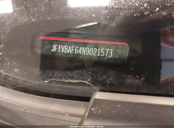 JF1VBAF64N9021573 2022 SUBARU WRX Красный Вид подкапотного пространства