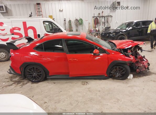 JF1VBAF64N9021573 2022 SUBARU WRX Красный Вид задней части салона