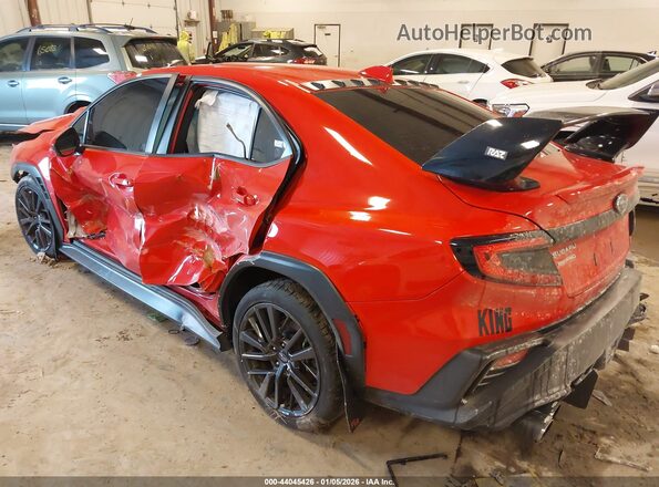 JF1VBAF64N9021573 2022 SUBARU WRX Красный Задняя левая четверть