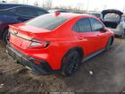 2023 Subaru Wrx Premium Красный vin: JF1VBAF6XP9819613