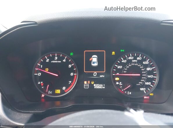 JF1VBAF6XP9819613 2023 SUBARU WRX Красный Вид задних сидений