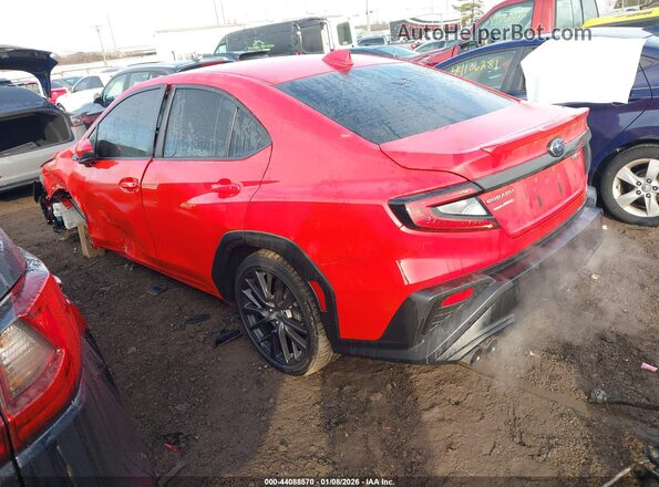 JF1VBAF6XP9819613 2023 SUBARU WRX Красный Задняя левая четверть