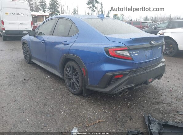 JF1VBAL66N9002253 2022 SUBARU WRX Синий Задняя левая четверть