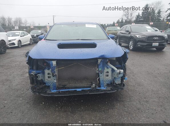 JF1VBAL66N9002253 2022 SUBARU WRX Синий Вид задней части салона
