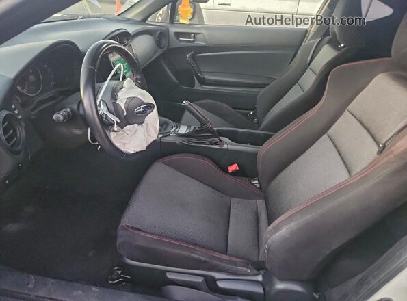 JF1ZCAB18K9601171 2019 SUBARU BRZ White Вид салону спереду