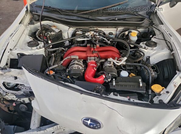 JF1ZCAB18K9601171 2019 SUBARU BRZ White Вид задньої частини салону