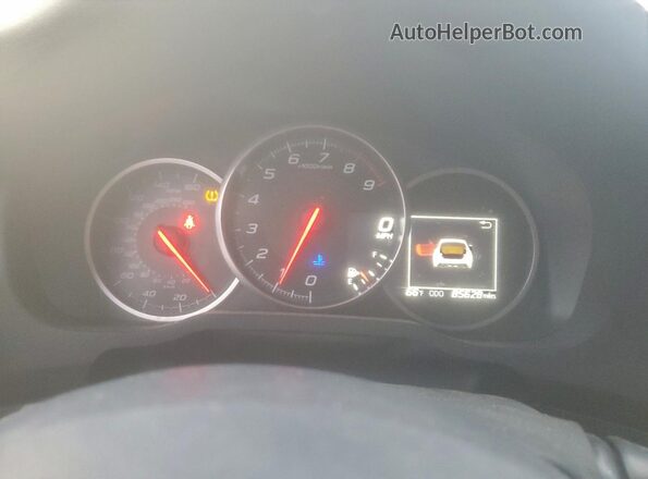 JF1ZCAC11L9700379 2020 SUBARU BRZ Белый Вид щитка приборов