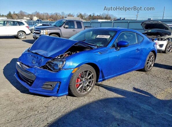 JF1ZCAC11L9701662 2020 SUBARU BRZ Blue Vista tres cuartos delantera izquierda