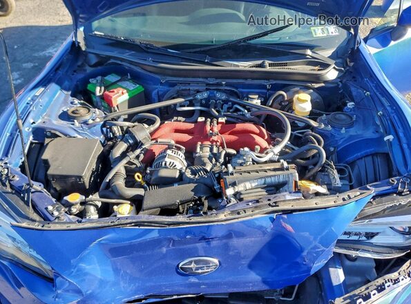 JF1ZCAC11L9701662 2020 SUBARU BRZ Blue Vista interior trasera