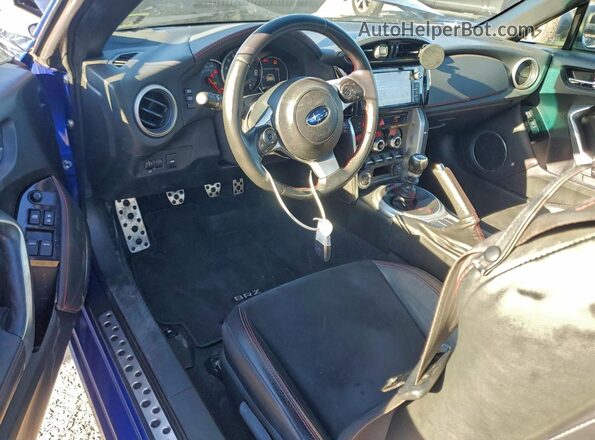 JF1ZCAC11L9701662 2020 SUBARU BRZ Blue Vista del salpicadero