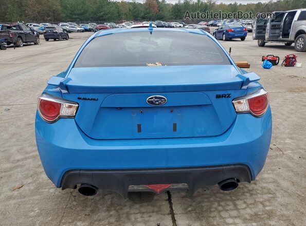 JF1ZCAC12G9600748 2016 SUBARU BRZ Blue Widok z tyłu