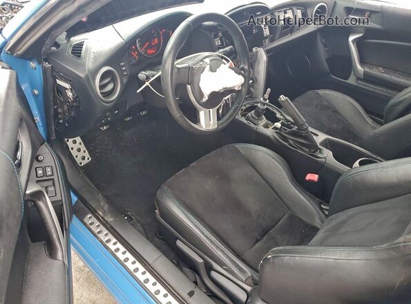JF1ZCAC12G9600748 2016 SUBARU BRZ Blue Widok deski rozdzielczej