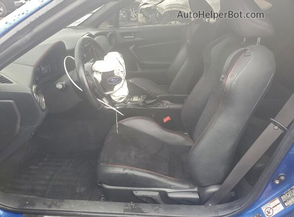 JF1ZCAC12L9700116 2020 SUBARU BRZ Синий Вид салона спереди