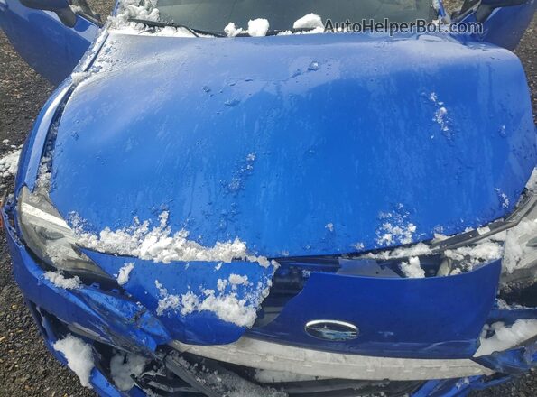 JF1ZCAC12L9700116 2020 SUBARU BRZ Синий Вид задней части салона