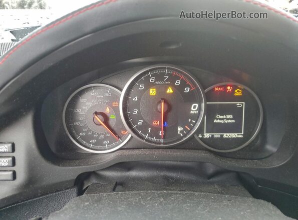 JF1ZCAC12L9700116 2020 SUBARU BRZ Синий Вид щитка приборов