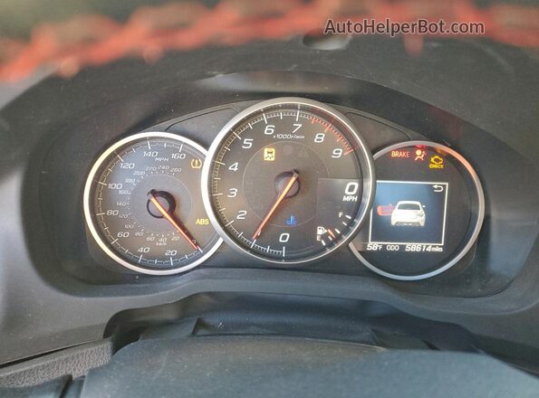 JF1ZCAC14J9601648 2018 SUBARU BRZ Синий Вид щитка приборов