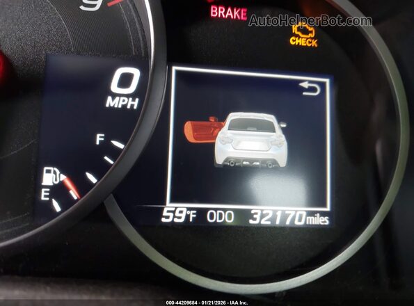 JF1ZCAC17H9605946 2017 SUBARU BRZ Белый 