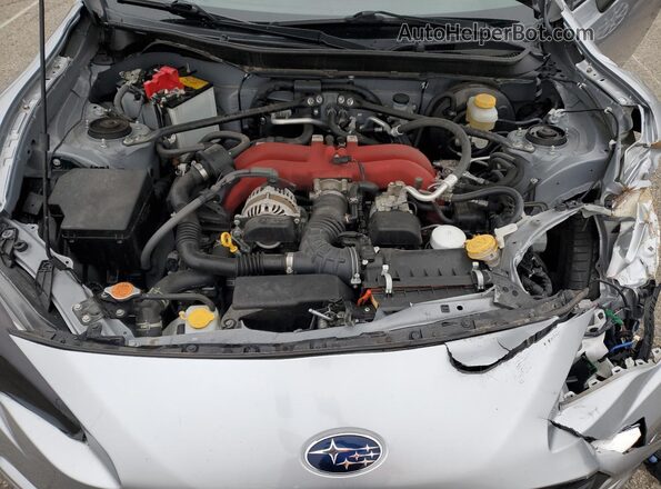 JF1ZCAC18L9701027 2020 SUBARU BRZ Silver Widok wnętrza z tyłu