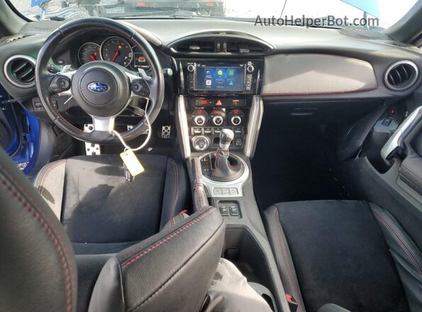 JF1ZCAC19J8601506 2018 SUBARU BRZ Синий Вид панели приборов