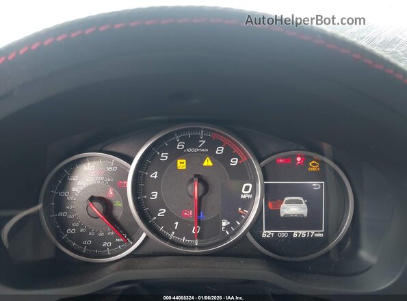 JF1ZCAD14L9700679 2020 SUBARU BRZ Белый Вид задних сидений