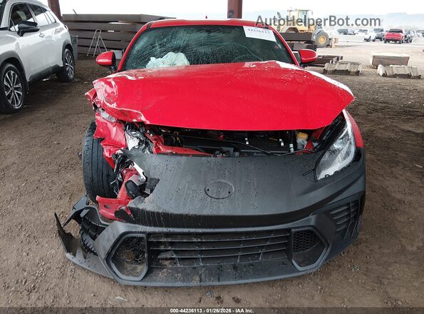JF1ZDBB19R9702815 2024 SUBARU BRZ Red ხელსაწყოთა პანელის ხედი