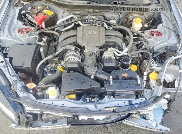 JF1ZDBE12S9700535 2025 SUBARU BRZ Silver Widok wnętrza z tyłu