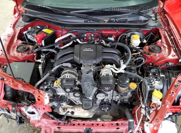 JF1ZDBE17R9701321 2024 SUBARU BRZ Красный Вид задней части салона