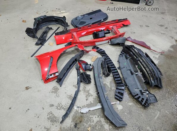 JF1ZDBE17R9701321 2024 SUBARU BRZ Красный Вид подкапотного пространства