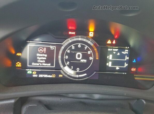 JF1ZDBE19N9704330 2022 SUBARU BRZ Blue Вид щитка приладів