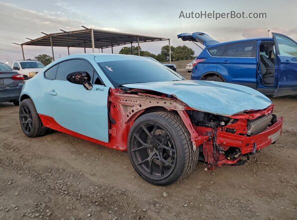 JF1ZDBE19N9704330 2022 SUBARU BRZ Blue Передня права чверть