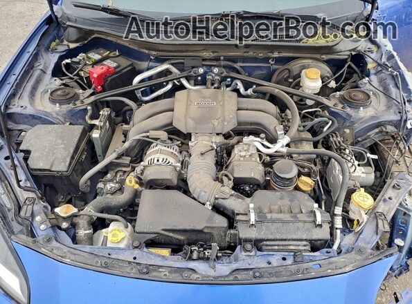 JF1ZDBF19P8704545 2023 SUBARU BRZ Синий Вид задней части салона