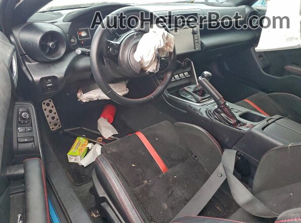 JF1ZDBF19P8704545 2023 SUBARU BRZ Синий Вид панели приборов