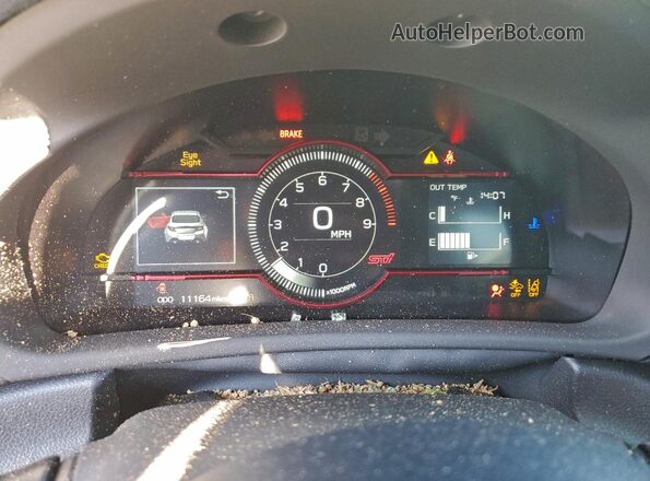 JF1ZDBS11S9701101 2025 SUBARU BRZ Белый Вид щитка приборов