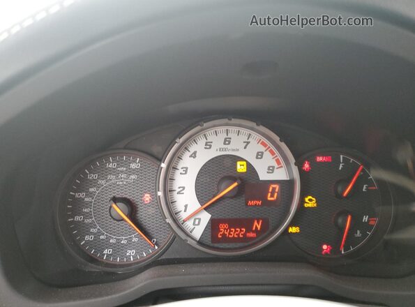 JF1ZNAA13L8753474 2020 TOYOTA 86 Черный Вид щитка приборов