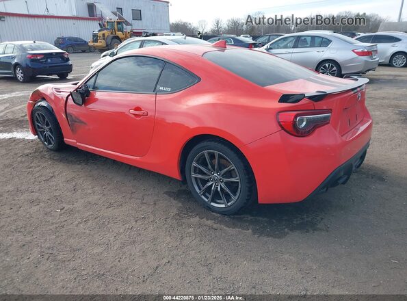 JF1ZNAA15H9707467 2017 TOYOTA 86 Orange Задня ліва чверть