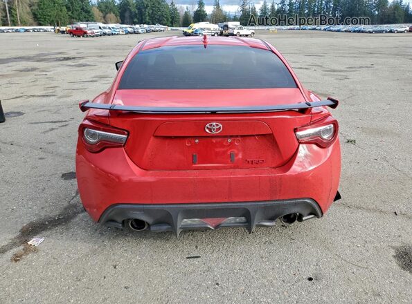 JF1ZNAE15L9752542 2020 TOYOTA 86 Красный Вид сзади