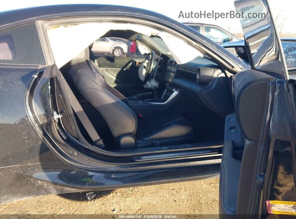 JF1ZNBE11N9753602 2022 TOYOTA GR86 Black Widok wnętrza z przodu