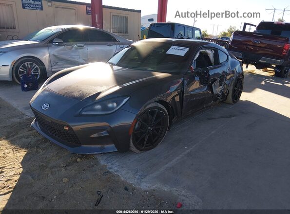 JF1ZNBE12P9755149 2023 TOYOTA GR86 Серый Передняя левая четверть