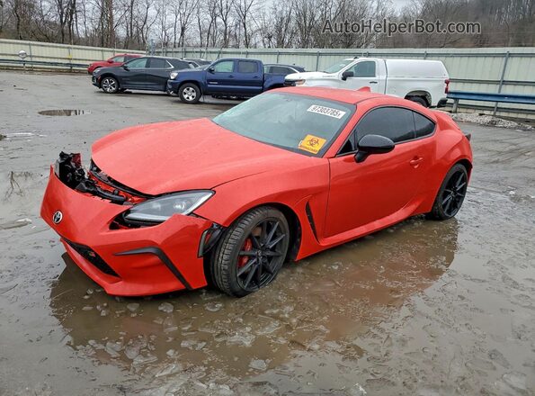 JF1ZNBE16S8756528 2025 TOYOTA GR Бордовый Передняя левая четверть