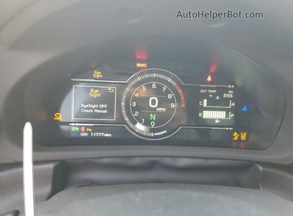 JF1ZNBE17S8755310 2025 TOYOTA GR Black Widok zestawu wskaźników