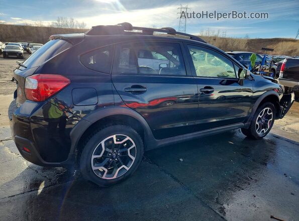 JF2GPABC0GG201360 2016 SUBARU CROSSTREK Black Tył prawy