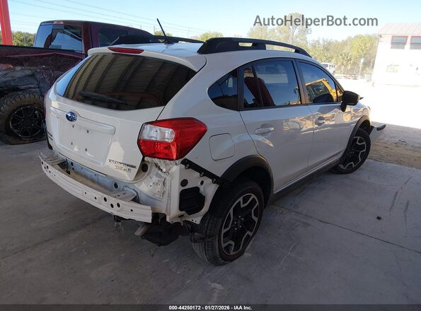 JF2GPABC1H8216722 2017 SUBARU CROSSTREK Белый Задняя правая четверть