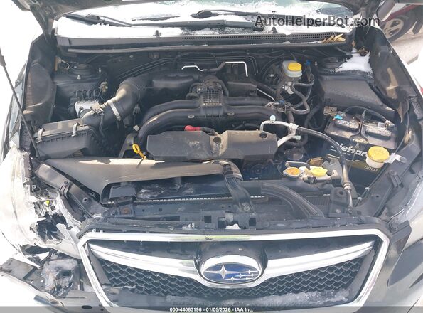 JF2GPABC2H8203140 2017 SUBARU CROSSTREK Black Вид ззаду