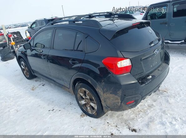 JF2GPABC2H8203140 2017 SUBARU CROSSTREK Black Задня ліва чверть