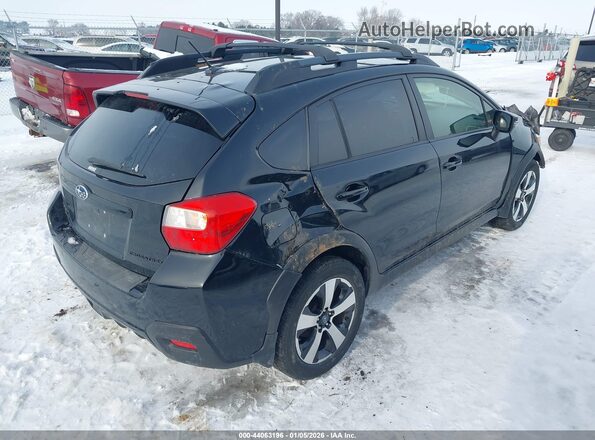 JF2GPABC2H8203140 2017 SUBARU CROSSTREK Black Задня права чверть