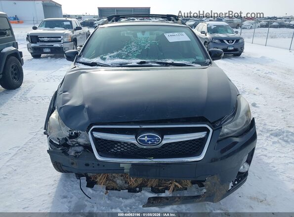 JF2GPABC2H8203140 2017 SUBARU CROSSTREK Black Вид задньої частини салону