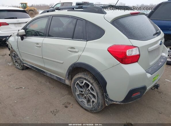 JF2GPABC5H8220109 2017 SUBARU CROSSTREK Кремовый Задняя левая четверть