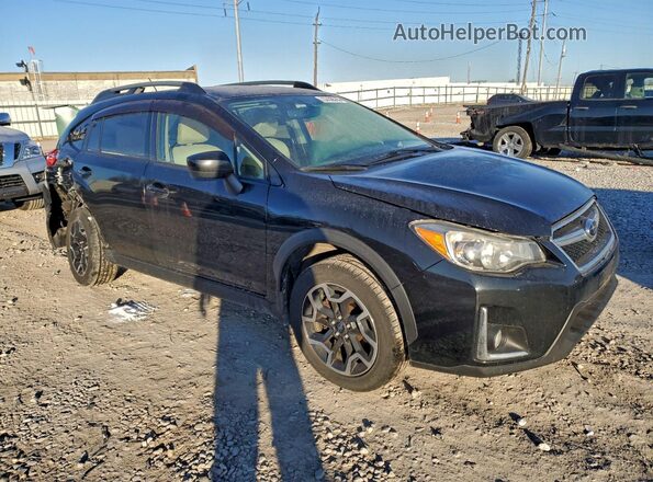 JF2GPABC9HH274710 2017 SUBARU CROSSTREK Черный Передняя правая четверть