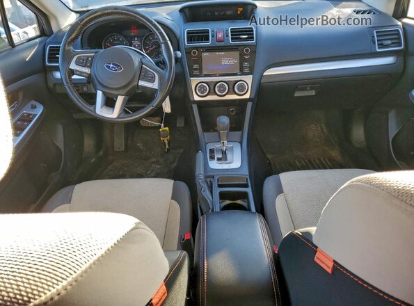JF2GPABC9HH274710 2017 SUBARU CROSSTREK Черный Вид панели приборов