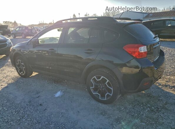 JF2GPABC9HH274710 2017 SUBARU CROSSTREK Черный Задняя левая четверть
